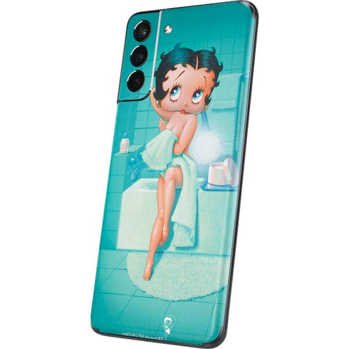 Betty Boop Bathing Galaxy S21 Plus 5G Skin